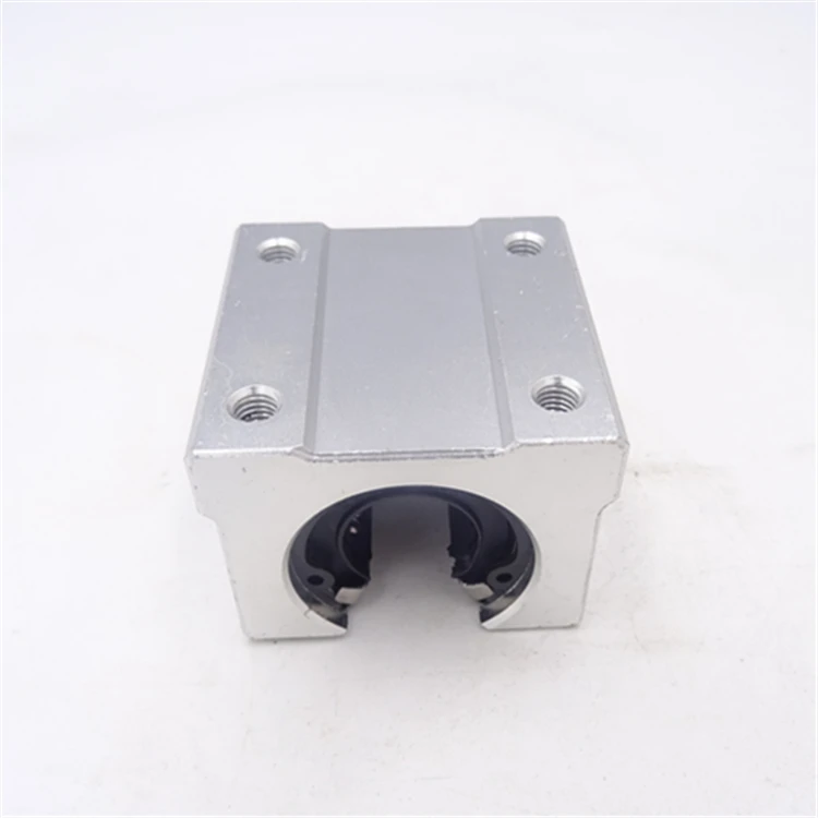 Flange Linear Ball Bearing SBR25UU Slide Block Unit SBR25UU with SBR25 Guide Rail Linear Motion System - Image 3