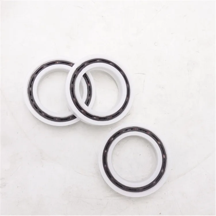 90*190*43mm 6318 Deep Groove Ball Bearing with Plastic Ring Stainless Steel Ball Nylon Cage Material - Image 4