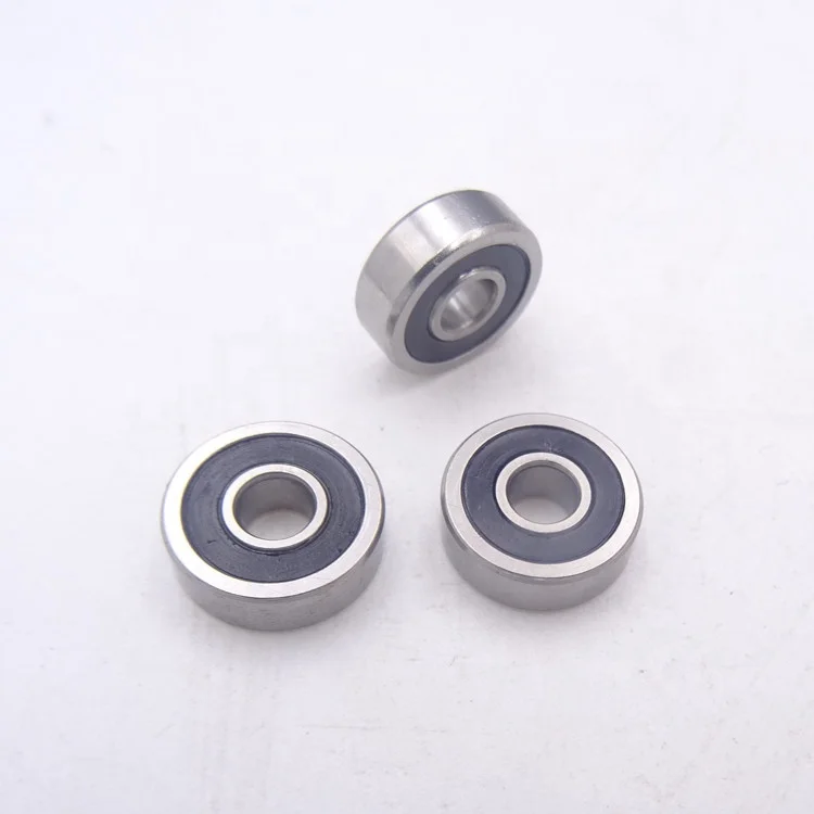 604-2RS Micro Single Row Chrome Steel Double Rubber Sealed Deep Groove Ball Bearing 4x12x4 mm - Image 5