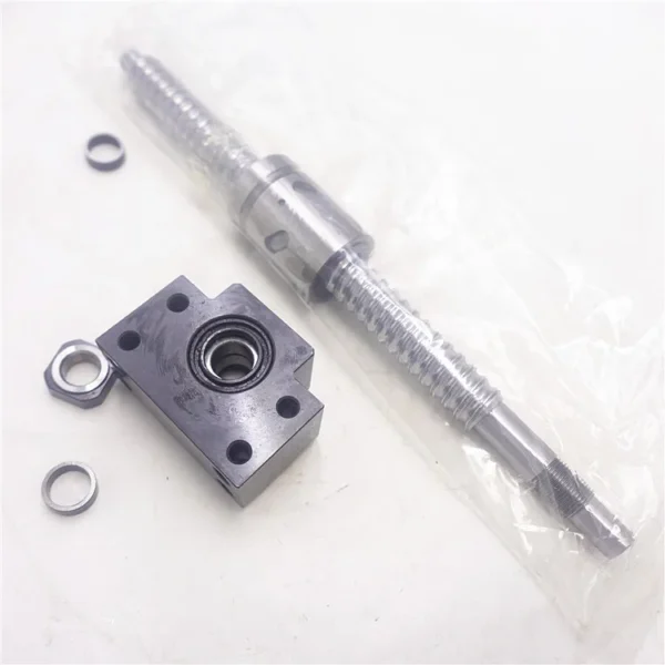 Ball Screw Linear Rail Guide with Nut SCI01605 Support Seat Bearing Unit SFU1605 with 2 End Supports BF12 BK12