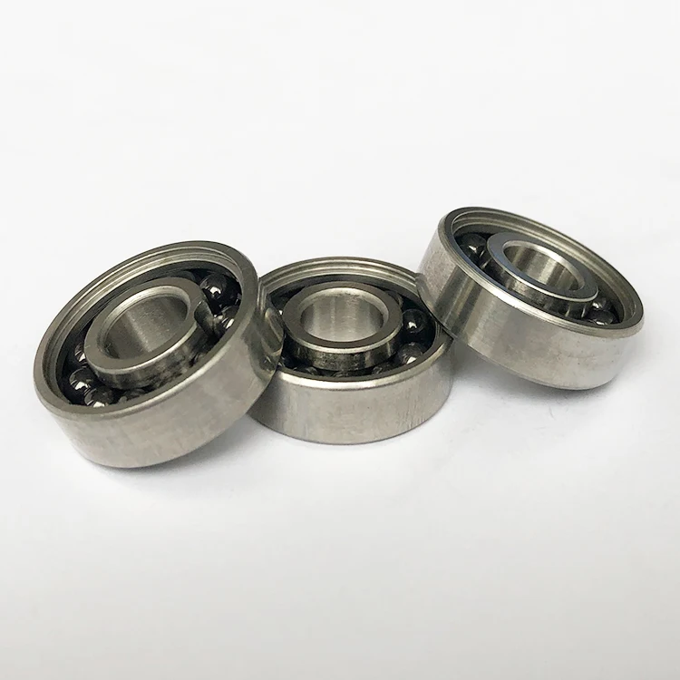 608 Cageless Ceramic Bearing 608 Full Complement Ceramic High Temperature 1000 De 608 Hybrid Ceramic Ball Bearing No Cage - Image 3
