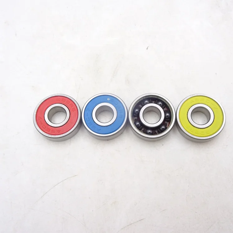 S608-2RS Colorful Seal Stainless Steel 608-2RS Rings+Si3N4 Ceramic Fidget Spinner Hybrid Ceramic Ball Bearing 8x22x7mm - Image 5