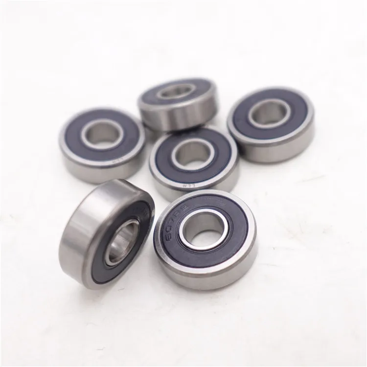 High Speed 606RS Deep Groove Ball Bearing 606 2RS 6x17x6 mm 606-2RS Rodamentos
