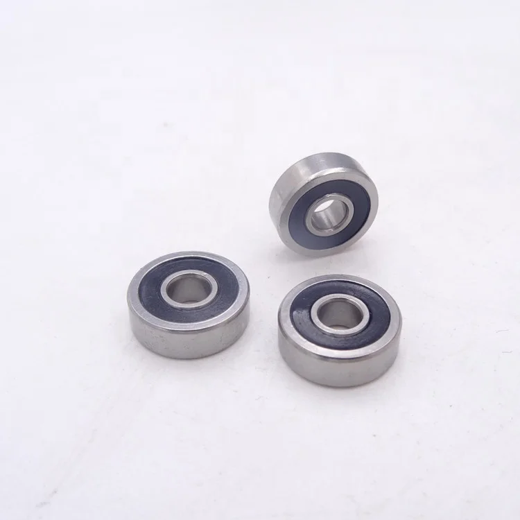 604-2RS Micro Single Row Chrome Steel Double Rubber Sealed Deep Groove Ball Bearing 4x12x4 mm - Image 4
