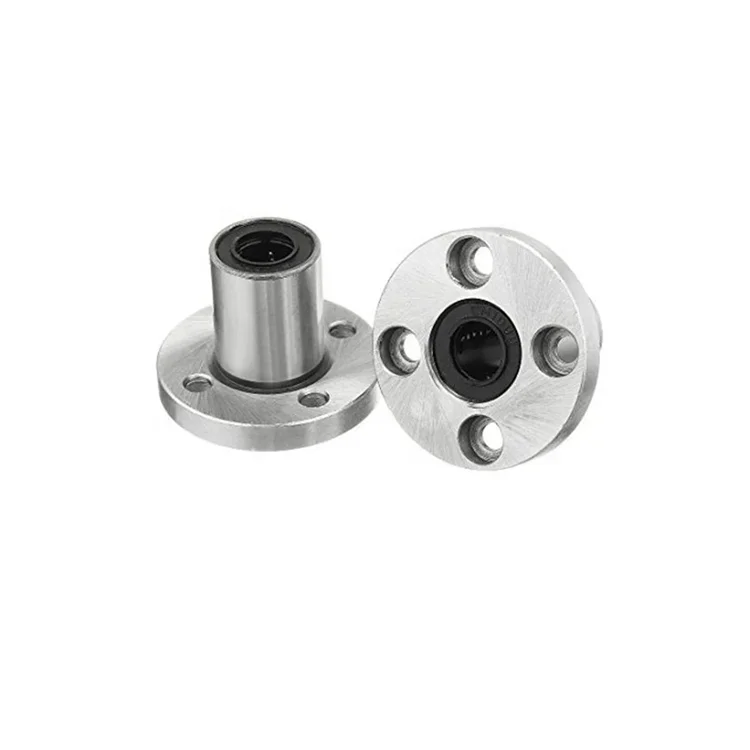 LMEF10UU 10mm Bore Size LMEF Series Round Flange Linear Bearing Size 10x19x29mm - Image 5