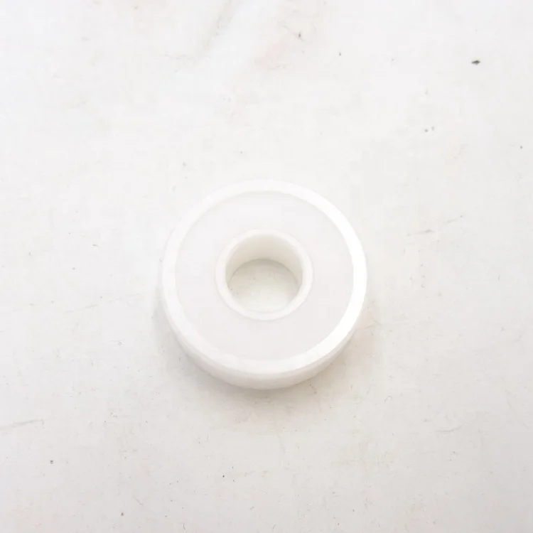 608-2RS Inline Skate Full ZrO2 Ceramic White Deep Groove Ball Bearing 608 with PTFE Seal Size 8x22x7mm - Image 3
