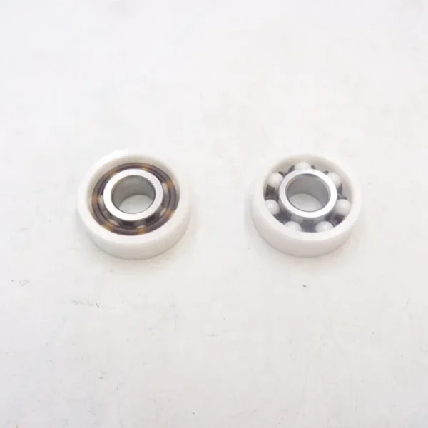 S608 Hybrid Ceramic Ball Bearing 608 Ceramic Outer Ring and Stainless Steel Inner Ring With ZrO2 Ceramic Ball Bearing 8*22*7mm