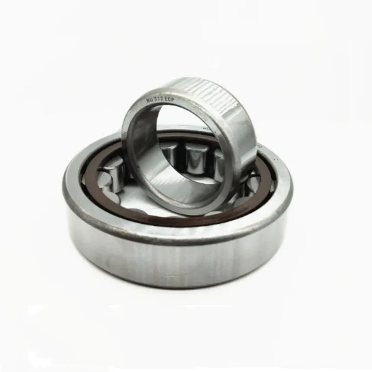 NU312 Bearing NU Series Cylindrical Roller Bearing With Nylon Cage NU312ECP NU312TVP Size 60x130x31mm