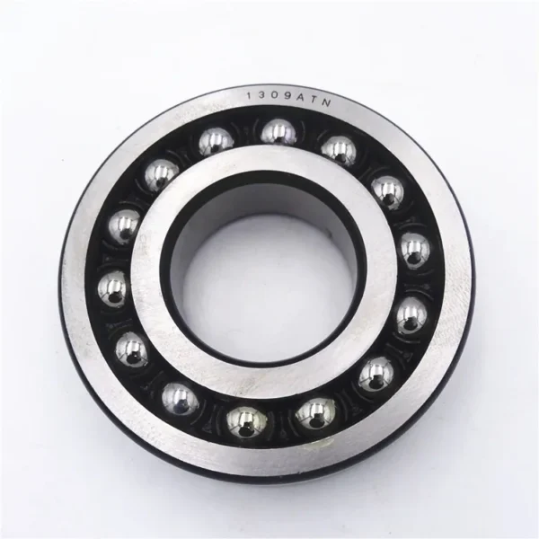 High Speed Double Row 1309ATN Self-aligning Ball Bearing 1309 Nylon Cage 45*100*25mm