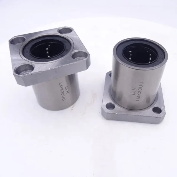 Square Flange Linear Motion Ball Bearings LMK20UU Slide Bearing LMK20UU